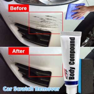 Car scratch remover paste for auto body paint repair