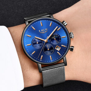 Quartz Business Sports Watch for Men Waterproof Luxury Design