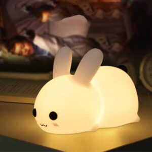 Rabbit LED Night Light silicone lamp