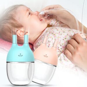 Baby Nose Cleaner – Safe Vacuum Suction Nasal Aspirator for Infants & Toddlers