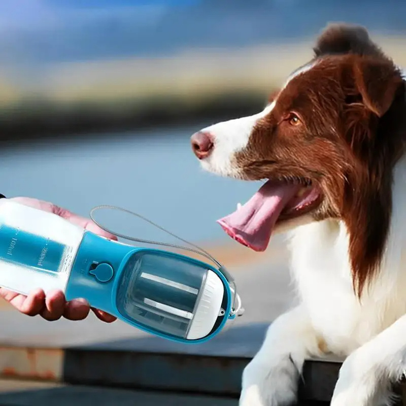 Best Portable Dog Water Bottle with Bowl | 3-in-1 Travel Feeder - Image 7