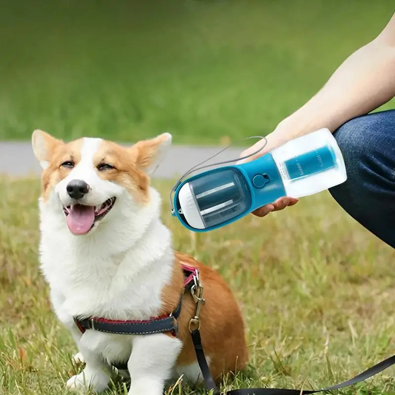 Best Portable Dog Water Bottle with Bowl | 3-in-1 Travel Feeder - Image 8
