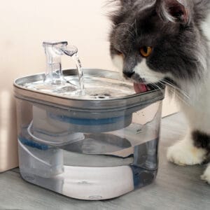 stainless steel pet water fountain